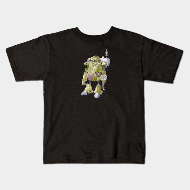 Robo Watercolor Kids T-Shirt by GingerCatGirlPrime 